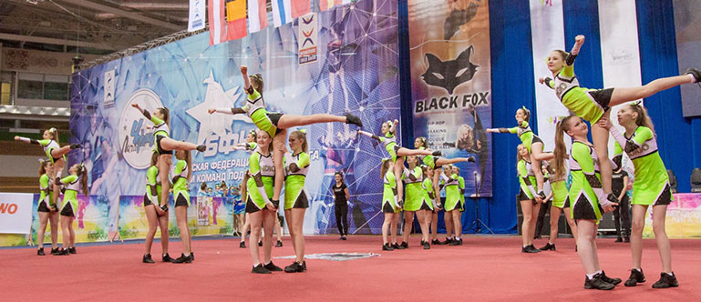 Республиканский этап школьной лиги по чирлидингу